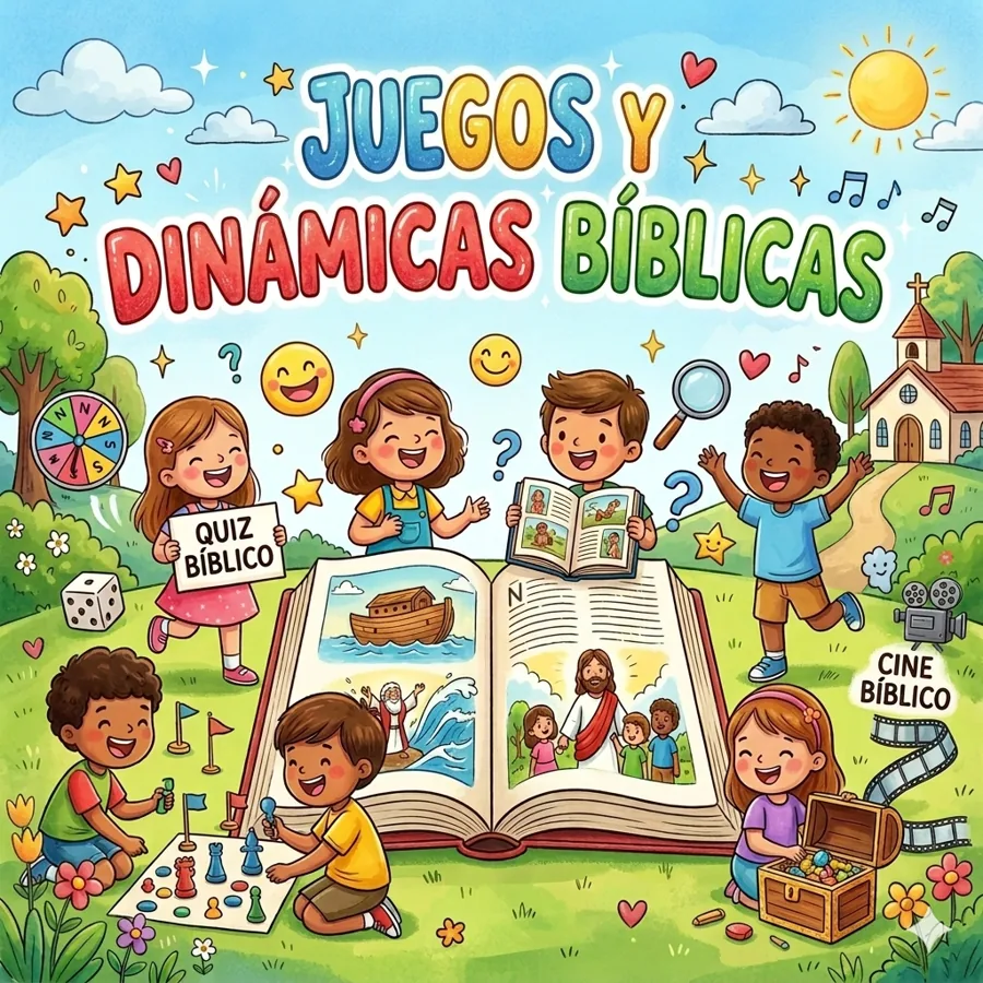 Juegos bíblicos en familia